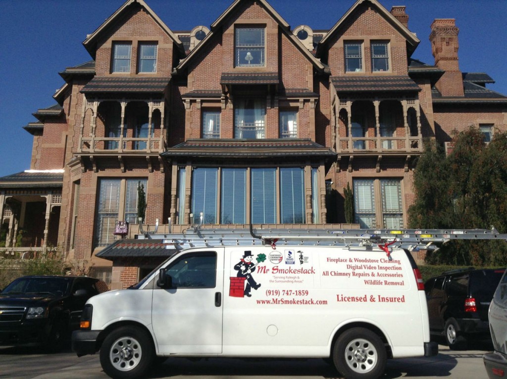 North Carolina Executive Mansion Chimney Cleaning Raleigh, NC